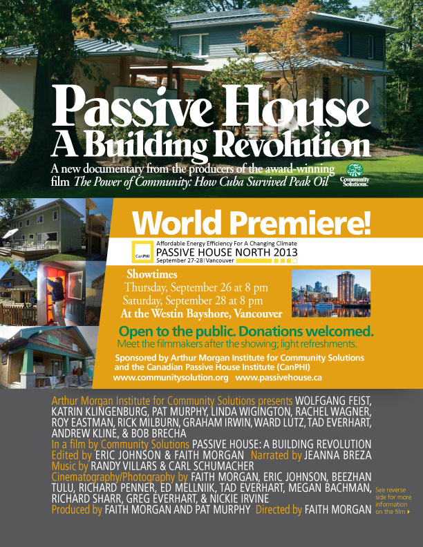 passive house film premiere