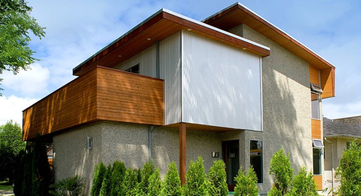 1007 west 26th - entry side of house