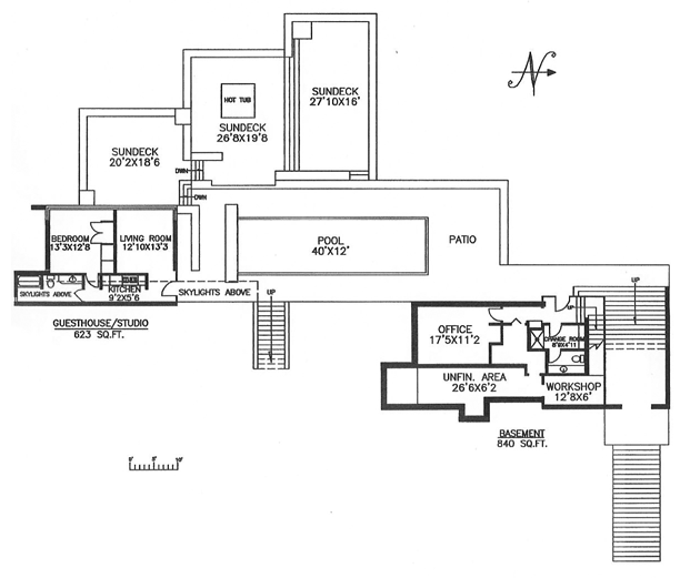 530 salmon - lower floor plan